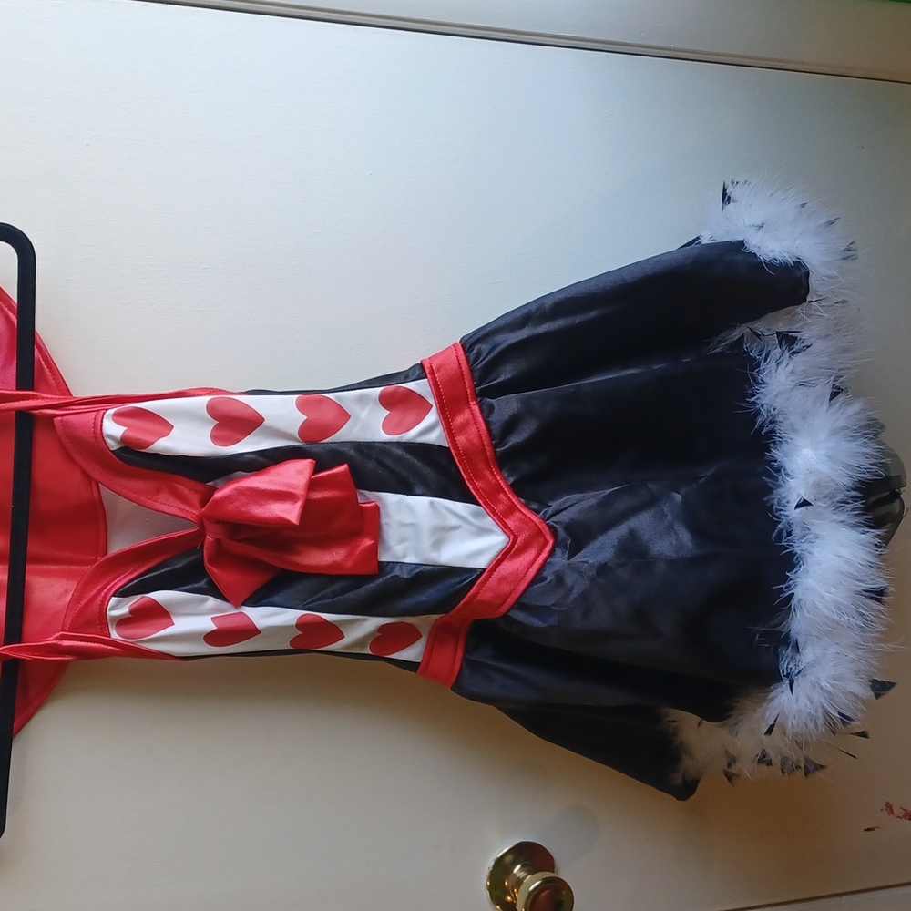 Black and red  dress or costume